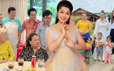 Vừa về Việt Nam, NSƯT Ngọc Huyền tranh thủ thăm đồng nghiệp, vội đi thiện nguyện ở vùng cao