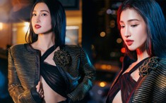 Á hậu Phương Nhi hóa quý cô quyến rũ khi làm 'nàng thơ' trong bộ BST mới của NTK Lê Thanh Hòa