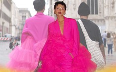 Cô Em Trendy và chồng sắp cưới sánh đôi dự Fashion Week: “Anh Kông không còn âm thầm hỗ trợ mình nữa”