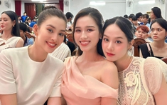 Khoảnh khắc Hoa hậu Việt Nam 3 thời kỳ chung một khung hình: Sắc vóc ai cũng 'mười phân vẹn mười'
