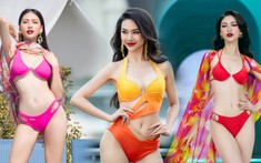 6 lần Bùi Quỳnh Hoa 'hớp hồn' fan khi trình diễn áo tắm tại 6 sân chơi sắc đẹp: Phong độ 'chạm đỉnh' ở tuổi 25