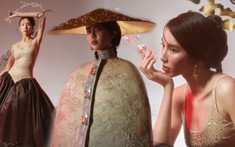 Hoa hậu Thùy Tiên tung bộ ảnh 'high-fashion' đón Trung thu, ghi điểm mạnh khi tôn vinh văn hóa Việt