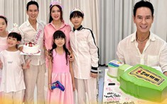 Đón sinh nhật tuổi 55 cùng gia đình và ê-kíp, Lý Hải bất ngờ tiết lộ thời điểm bấm máy 'Lật mặt 7'