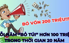 Xuất hiện hình thức đầu tư mới: Bỏ vốn 200 triệu, thu lãi 1,6 tỉ đồng