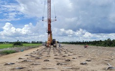 Cập nhật mới nhất về kết quả thí điểm dùng cát biển làm đường cao tốc ở miền Tây