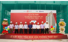 Cất nóc dự án Tòa nhà văn phòng Phát Đạt