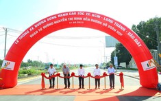 Thông xe đường song hành dọc cao tốc TP.HCM – Long Thành – Dầu Giây