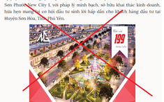 Phú Yên cảnh báo người mua dự án “ma” Sơn Phước New City