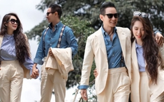Lý Hải - Minh Hà “trốn con” lên rừng chụp ảnh đôi như vợ chồng son: Nàng rạng rỡ, chàng phong độ “miễn chê”