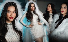 Kim Duyên sải bước đầy tự tin tại Rap Việt 2023, thần sắc 'cực bén' sau 1 năm đăng quang Á hậu Siêu quốc gia