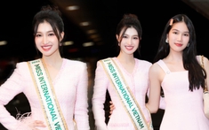 Phương Nhi xinh xắn như viên kẹo ngọt, khởi hành sang Nhật chinh phục vương miện Miss International