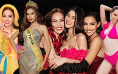 Lê Hoàng Phương giữ vững phong độ đại diện chủ nhà, thi thố vẫn không quên quảng bá Việt Nam ra quốc tế