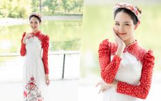 Á hậu Hoàng Anh tái xuất xinh đẹp, vóc dáng thon gọn sau khi hạ sinh con thứ 3 