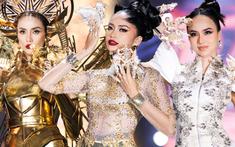 Ngọc Châu diễn vedette, Võ Hoàng Yến kết show với đôi cánh nặng 25kg tại đêm thời trang nghệ thuật nail