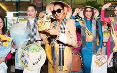 Dàn người đẹp Miss Grand International 2023 đến TPHCM, Hoàng Phương được fan cổ vũ nồng nhiệt