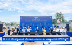 Khởi công tòa văn phòng cao 30 tầng tại Vinhome Ocean Park