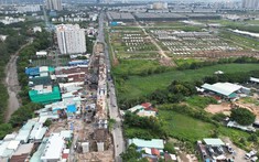 Hợp long cầu gần 1.000 tỉ đồng trên tuyến đường quan trọng ở TP. Thủ Đức
