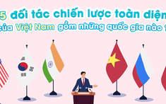 5 đối tác chiến lược toàn diện của Việt Nam gồm những quốc gia nào?