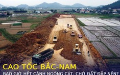 Bộ GTVT đề nghị UBND các tỉnh ưu tiên giải quyết nguồn cung cấp vật liệu, mặt bằng thi công cao tốc Bắc-Nam giai đoạn 2