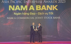 Nam A Bank nhận giải thưởng Thương hiệu truyền cảm hứng châu Á 2023