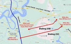 Đề xuất điều chỉnh quy mô, tiến độ tuyến đường hơn 624 tỉ đồng nối huyện Nhơn Trạch với Long Thành