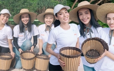 Top 3 Hoa hậu Hoàn vũ Việt Nam 2022 thả rùa về biển Côn Đảo, chung tay lan tỏa ý thức bảo vệ môi trường