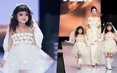 “Búp bê sống' Cherry An Nhiên cùng diễn viên Quỳnh Kool tự tin mở màn show thời trang