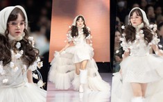 Mẫu nhí Kim Cương ngọt ngào nhưng không kém phần cá tính trên sàn diễn