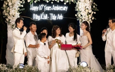 Đăng Khôi - Thủy Anh kỷ niệm 10 năm ngày cưới, tặng nhà cho đấng sinh thành