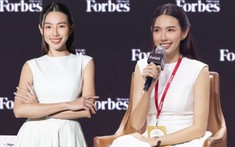 Hoa hậu Thuỳ Tiên ghi điểm tuyệt đối với vai trò mới tại Hội nghị Phụ nữ 2023
