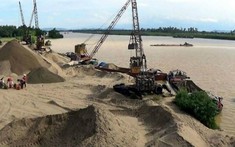 Sốc với giá trúng đấu giá 3 mỏ cát tại Hà Nội, gấp gần 200 lần giá khởi điểm