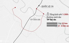Đường Vành đai hơn 1.500 tỉ sắp thông xe ở Long An có ý nghĩa đặc biệt như thế nào?