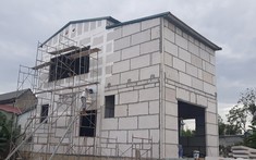 Tấm panel ALC giúp đẩy nhanh tiến độ thi công, tiết kiệm chi phí xây dựng