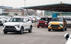 Lộ hình ảnh Mitsubishi Xforce đã về kho tại Việt Nam