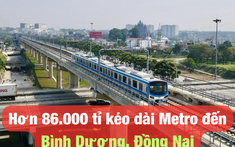 Cần 3,6 tỉ USD để kéo dài Metro số 1 đến Bình Dương và Đồng Nai