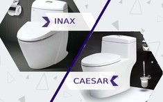 So sánh thiết bị vệ sinh Inax và Caesar: Điểm nổi bật và hạn chế cần biết