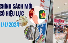 Từ 1/1/2024, nhiều chính sách mới có hiệu lực người dân cần biết