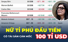 Xuất hiện nữ tỉ phú đầu tiên có tài sản cán mốc 100 tỉ USD