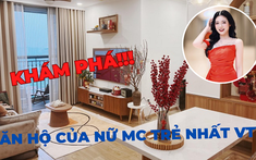 Khám phá căn hộ hơn 70m2 của nữ MC trẻ nhất VTV