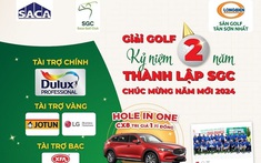 Ngày 29-12: Khởi tranh Giải golf kỷ niệm 2 năm thành lập SGC