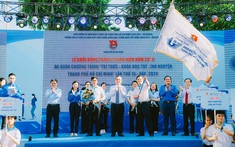 Lễ khởi động Tháng Thanh niên và triển khai chương trình "Trí thức - Khoa học trẻ tình nguyện vì cộng đồng" lần thứ 15 năm 2024