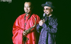 Saxophone Lê Duy Mạnh& Hà Lê “cháy” với đêm nhạc “Mưa hồng” tại Amour reosort Ba Vì