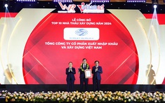 Vinaconex xếp vị trí thứ 2 trong top 10 công ty xây dựng năm 2024