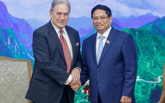 Thủ tướng Phạm Minh Chính tiếp Phó Thủ tướng, Bộ trưởng Ngoại giao New Zealand