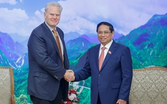 Thủ tướng Phạm Minh Chính tiếp Chủ tịch tập đoàn vận tải chuyển phát nhanh lớn nhất thế giới