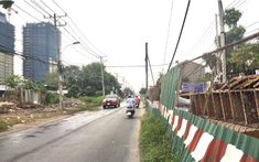 Tuyến đường hơn 800 tỉ đồng “ì ạch” suốt 7 năm ở TP. Thủ Đức