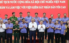 Chủ tịch nước Tô Lâm làm việc với Viện Kiểm sát nhân dân Tối cao