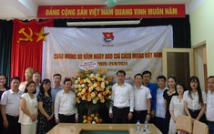 Ban Bí thư Trung ương Đoàn chúc mừng Tạp chí Thanh niên nhân ngày Báo chí Cách mạng Việt Nam 21/6