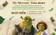 Nhạc kịch "Shrek: On National Tour” sẽ lưu diễn tại TP Hồ Chí Minh và Hà Nội