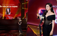 NSƯT Kiều Anh xúc động khi giành giải Diễn viên nữ ấn tượng VTV Awards 2023